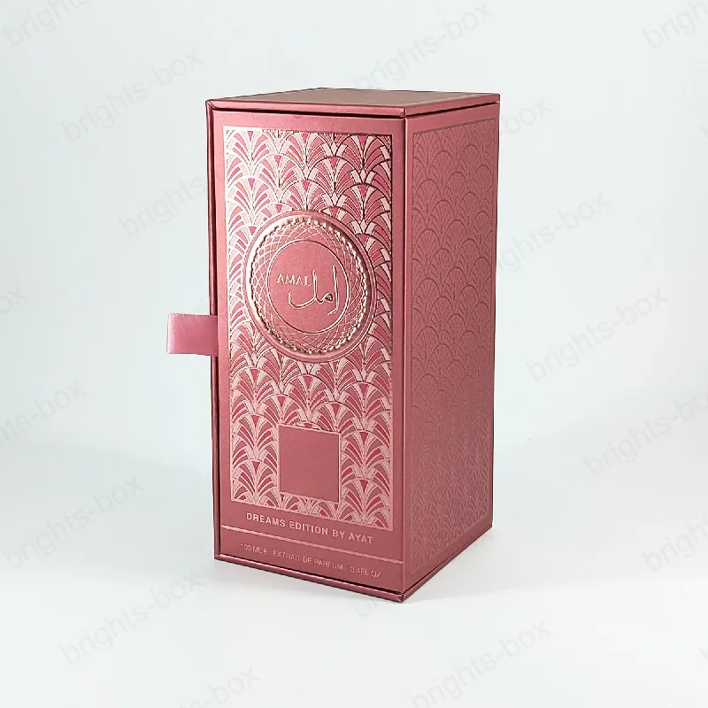 Customized Luxury Brand Perfume Packaging Boxes High Quality Custom Perfume Paper Rigid Box