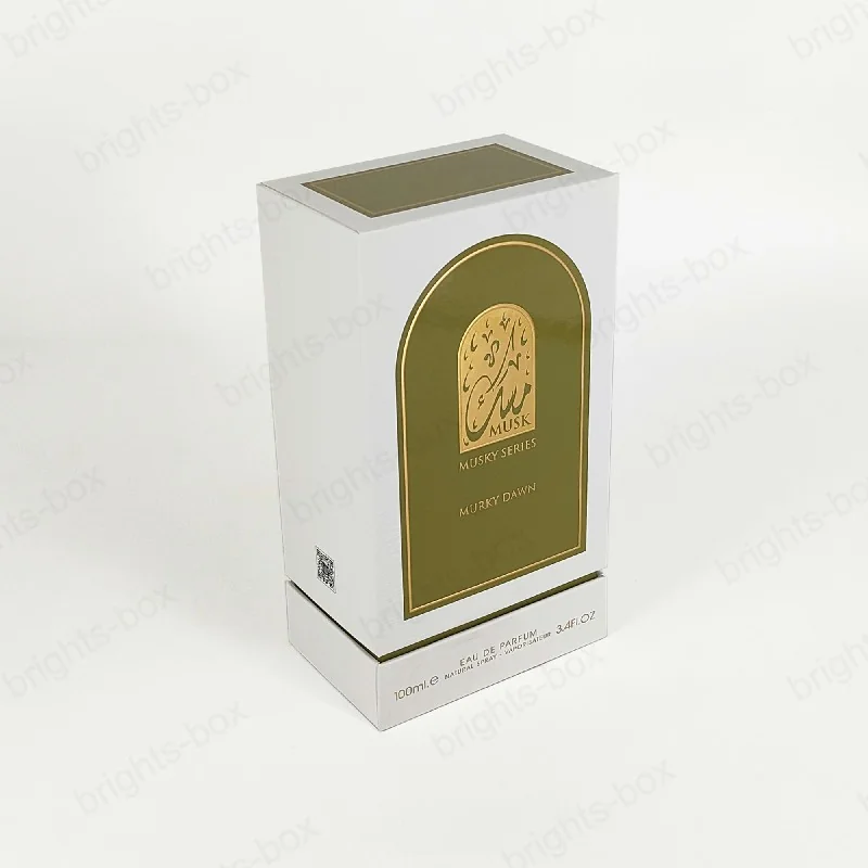 Customized Luxury Double Door Empty Paper Perfume Boxes Wholesale Packaging Solutions