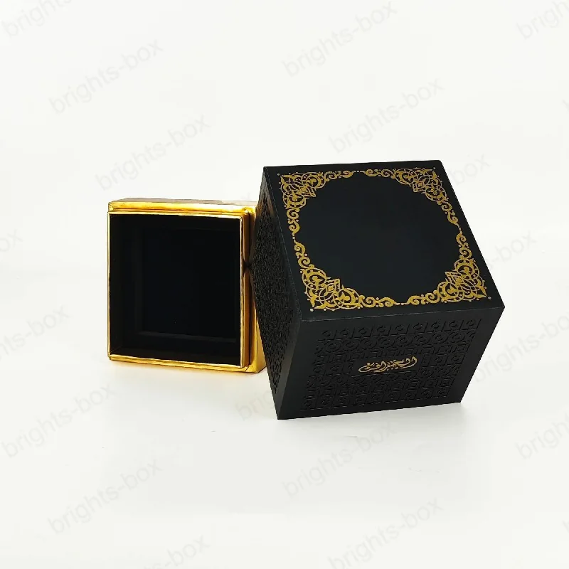 Wholesale Luxury Perfume Box With Hot Stamping And Laser Cutting Hangzhou Bright Packaging